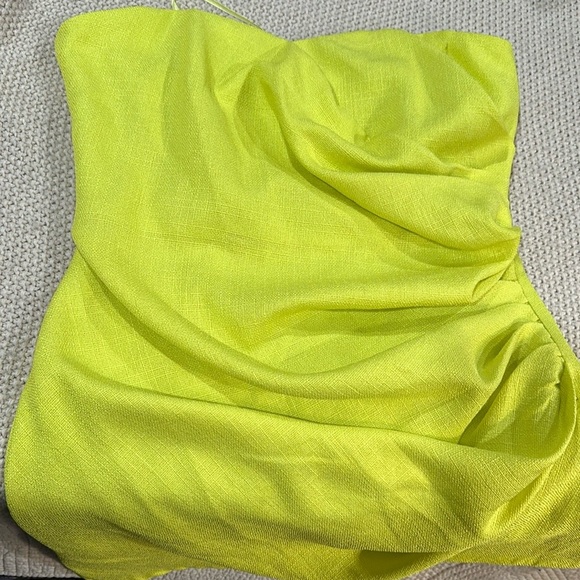 Do+Be Elegant lemongreen Strapless Dress - Picture 6 of 6